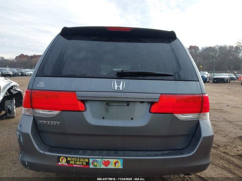 2010 Honda Odyssey Ex-L VIN: 5FNRL3H74AB019820 Lot: 43779916