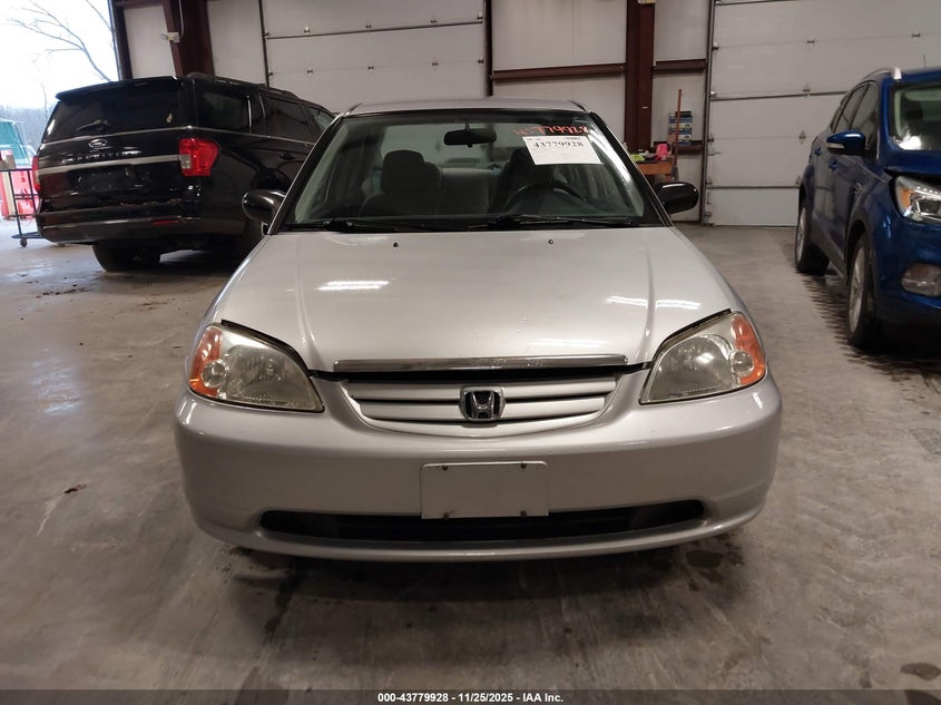 2002 Honda Civic Lx VIN: 1HGES16512L064396 Lot: 43779928