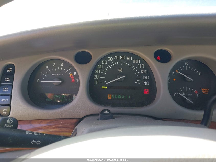 2002 Buick Lesabre Custom VIN: 1G4HP54K12U255853 Lot: 43779948