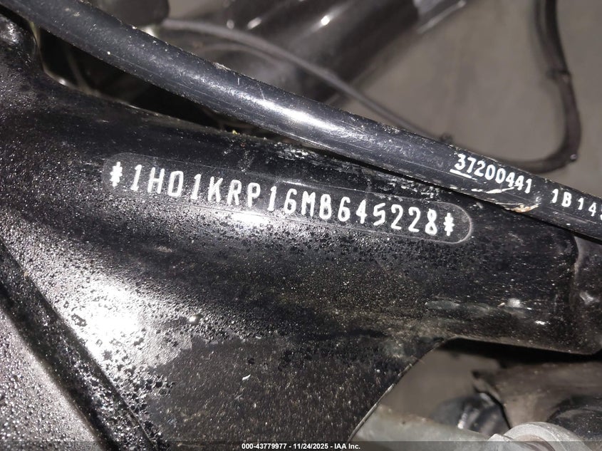 2021 Harley-Davidson Flhxs VIN: 1HD1KRP16MB645228 Lot: 43779977