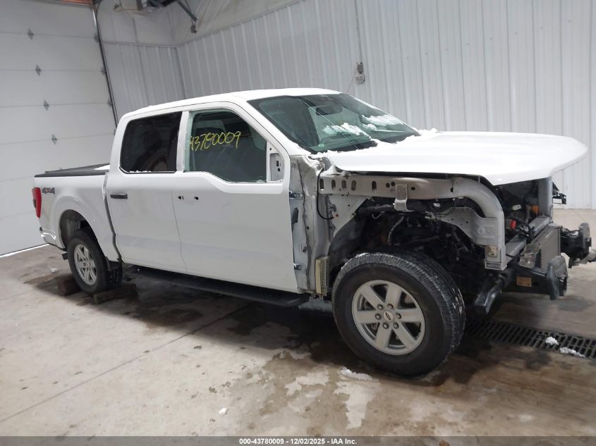 2022 Ford F-150 Xlt VIN: 1FTFW1E8XNFB01273 Lot: 43780009