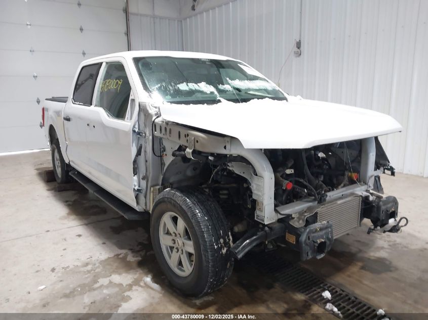 2022 Ford F-150 Xlt VIN: 1FTFW1E8XNFB01273 Lot: 43780009