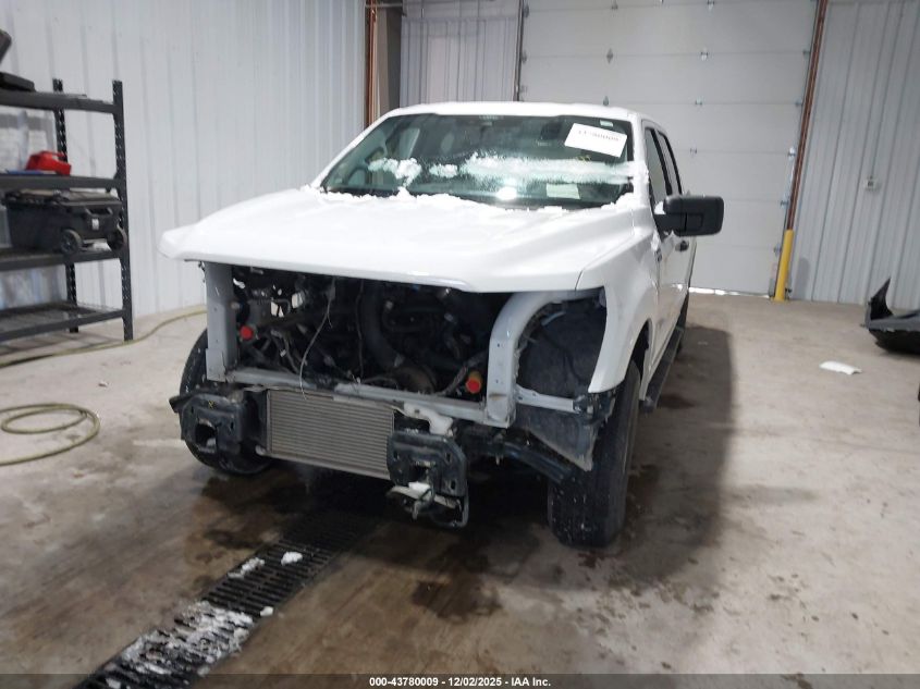 2022 Ford F-150 Xlt VIN: 1FTFW1E8XNFB01273 Lot: 43780009