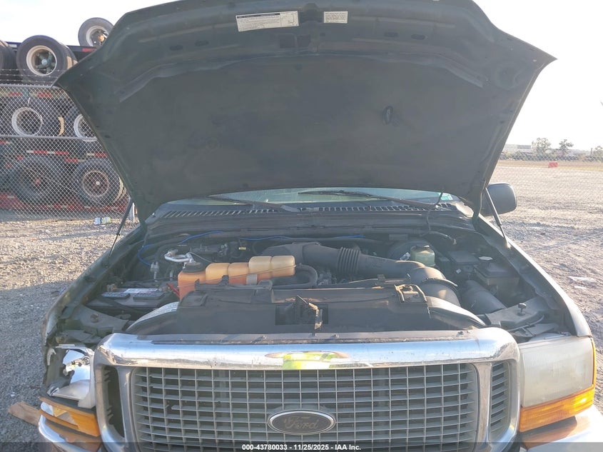 2000 Ford Excursion Limited VIN: 1FMNU42S0YEC52423 Lot: 43780033