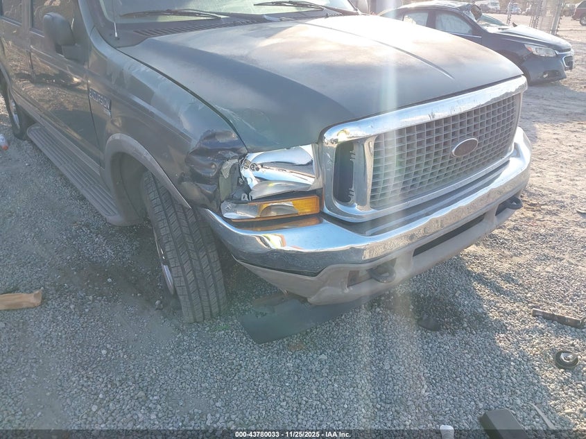 2000 Ford Excursion Limited VIN: 1FMNU42S0YEC52423 Lot: 43780033