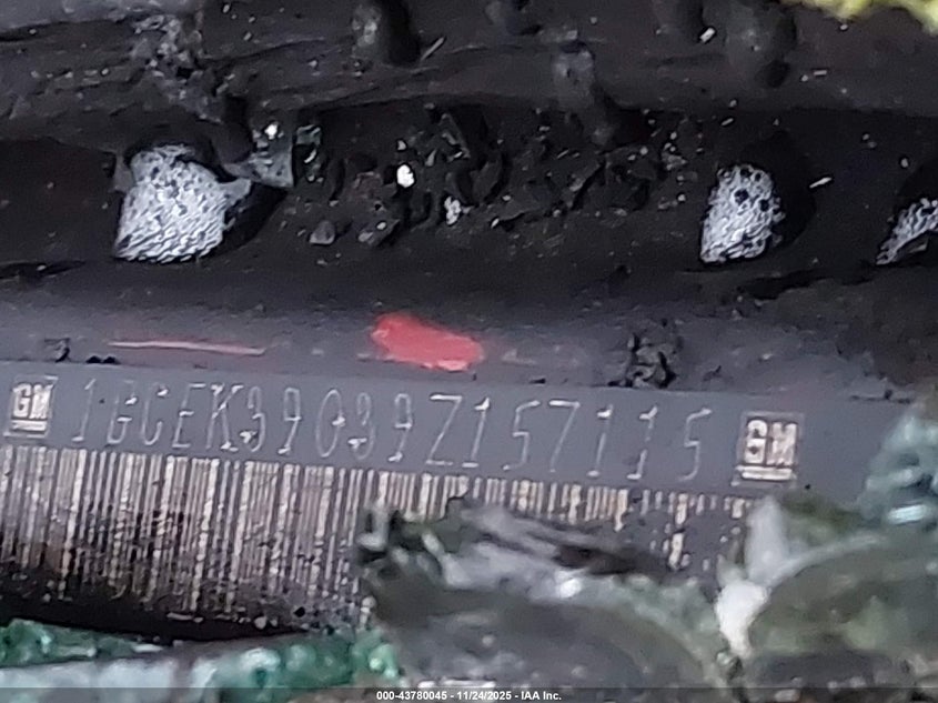 2009 Chevrolet Silverado 1500 Ltz VIN: 1GCEK39039Z157115 Lot: 43780045