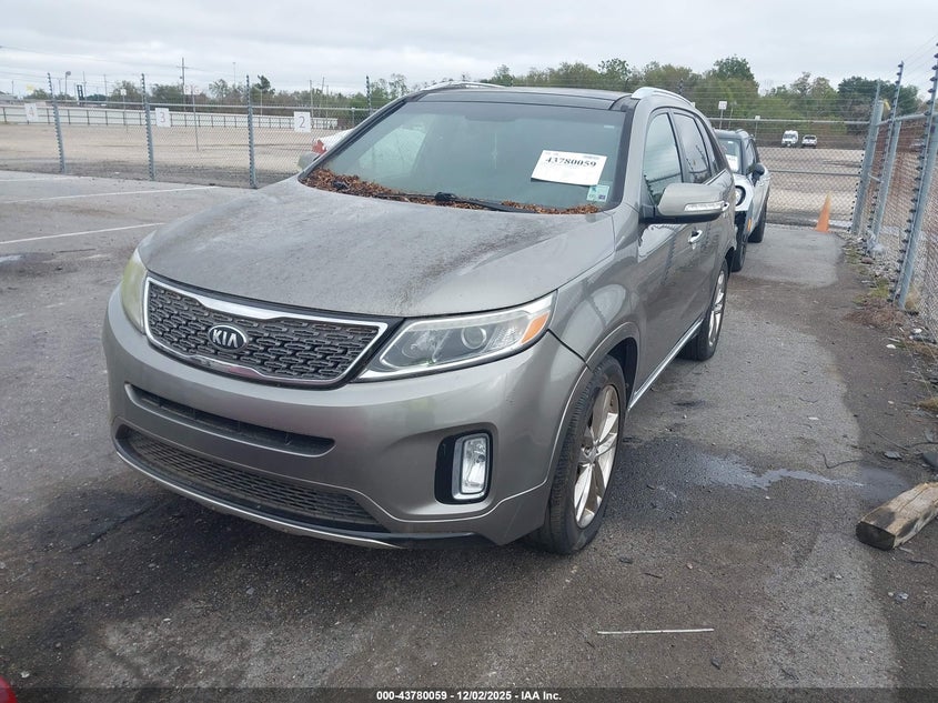5XYKW4A72EG490128 2014 KIA SORENTO photo no. 2