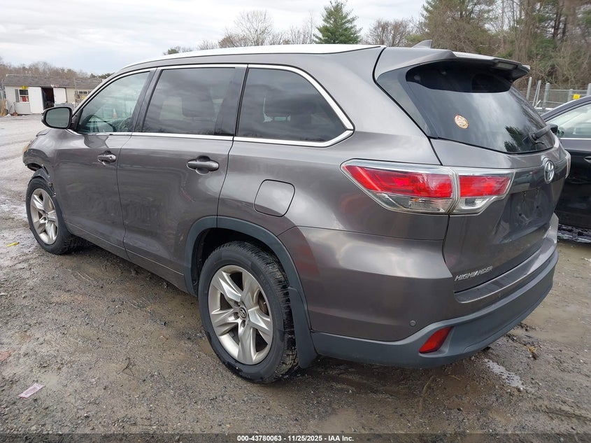 5TDDKRFHXGS303050 2016 TOYOTA HIGHLANDER photo no. 3