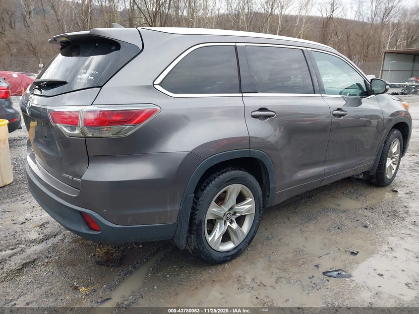 5TDDKRFHXGS303050 2016 TOYOTA HIGHLANDER photo no. 4