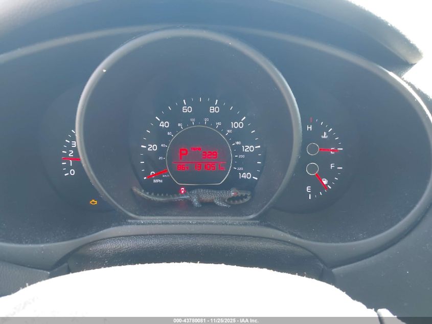 2015 Kia Soul + VIN: KNDJP3A50F7792081 Lot: 43780081