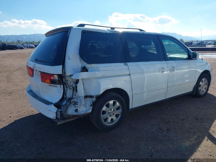 2004 Honda Odyssey Ex VIN: 5FNRL18634B007366 Lot: 43780104