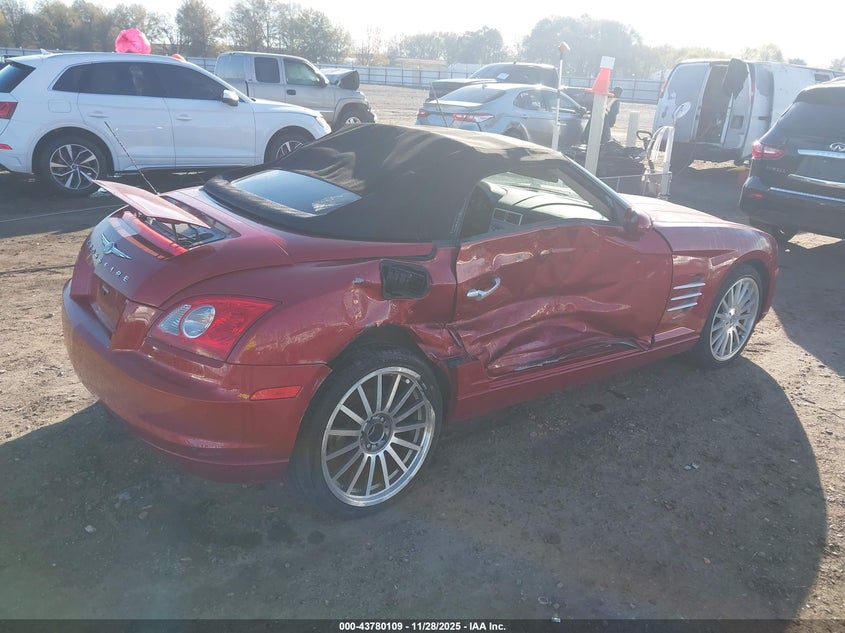1C3LN55L57X073319 2007 CHRYSLER CROSSFIRE photo no. 4