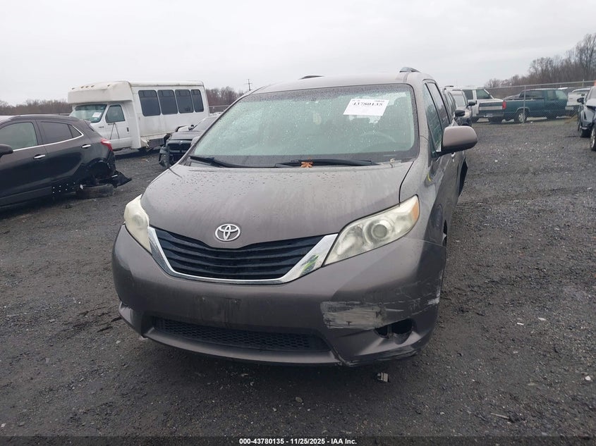 2013 Toyota Sienna Le V6 8 Passenger VIN: 5TDKK3DC6DS371479 Lot: 43780135