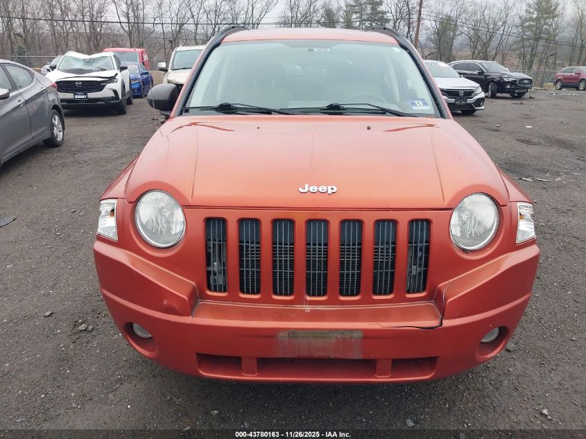 2008 Jeep Compass Sport VIN: 1J8FF47W68D569913 Lot: 43780163
