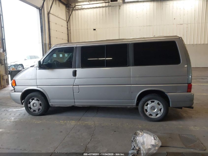 2000 Volkswagen Eurovan Mv VIN: WV2MH4700YH129748 Lot: 43780201
