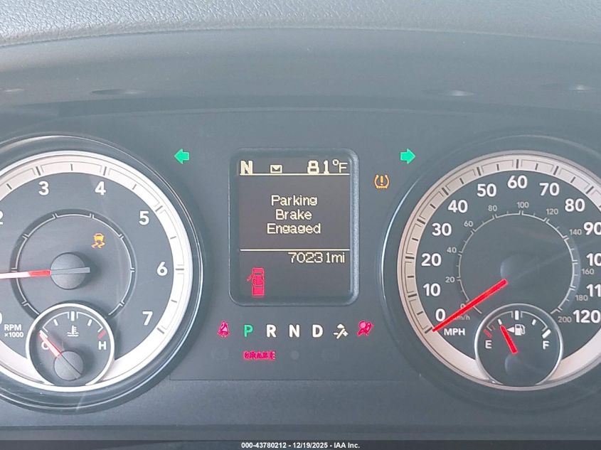 2017 Ram 1500 Tradesman 4X2 6'4 Box VIN: 1C6RR6FG6HS542635 Lot: 43780212