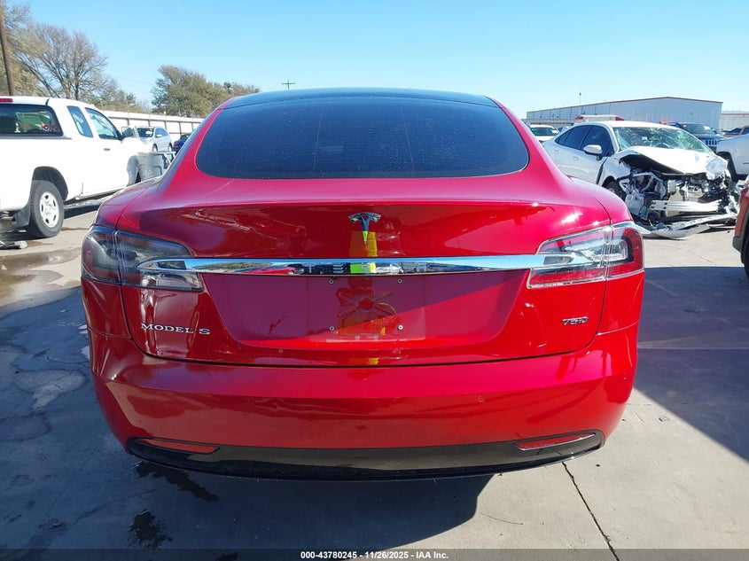 2018 Tesla Model S 100D/75D/P100D VIN: 5YJSA1E29JF247378 Lot: 43780245