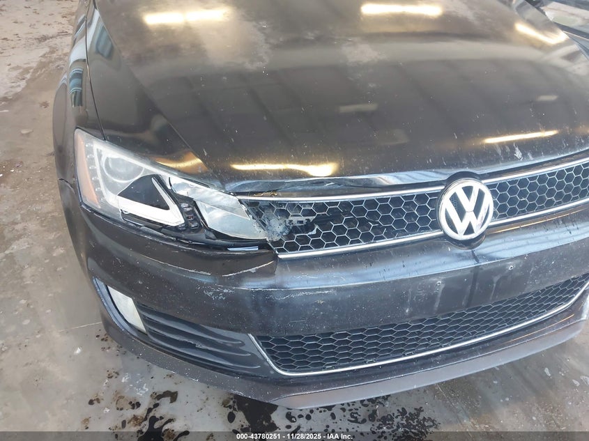2014 Volkswagen Jetta Gli Autobahn W/Nav VIN: 3VW5T7AJ1EM378696 Lot: 43780251