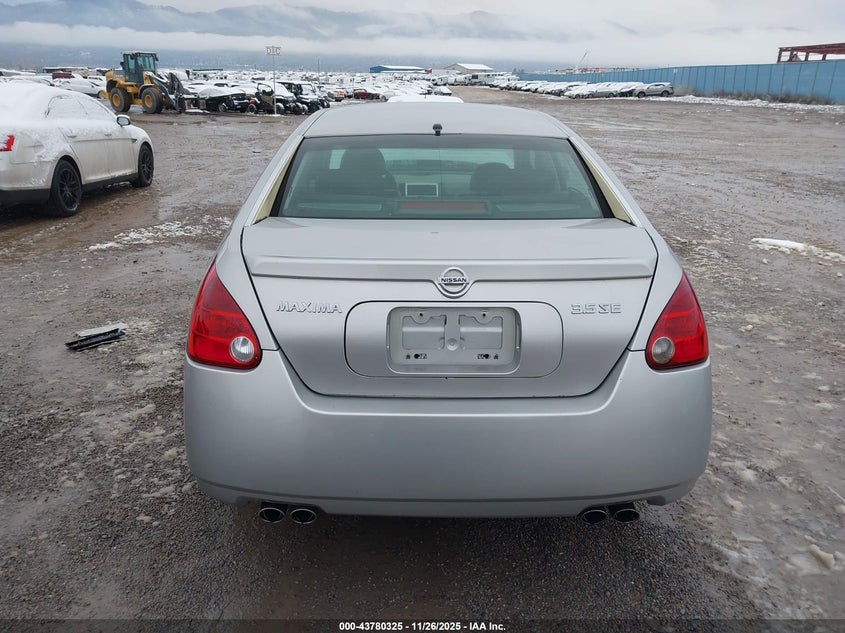 2006 Nissan Maxima 3.5 Se VIN: 1N4BA41E66C839851 Lot: 43780325
