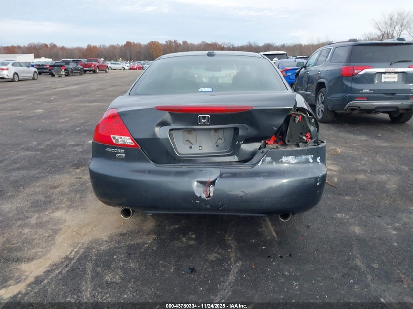 2006 Honda Accord 3.0 Ex VIN: 1HGCM82606A005981 Lot: 43780334