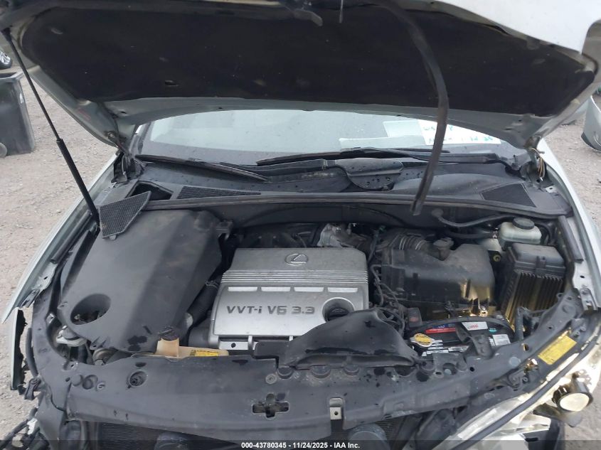 2004 Lexus Rx 330 VIN: JTJGA31U940038084 Lot: 43780345