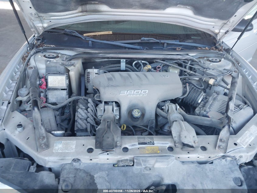 2001 Chevrolet Monte Carlo Ss VIN: 2G1WX15K019257567 Lot: 43780356