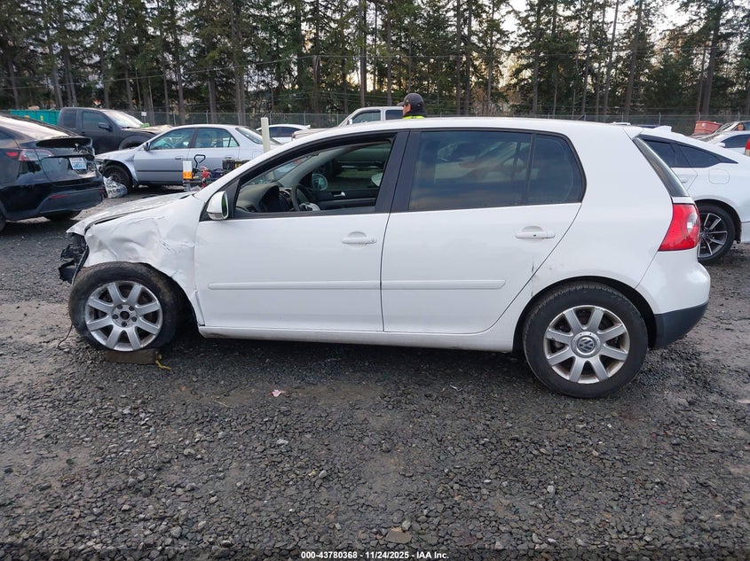 2007 Volkswagen Rabbit 4-Door VIN: WVWDR71K37W206694 Lot: 43780368