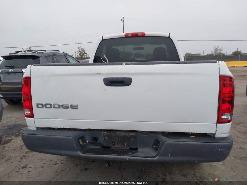 2003 Dodge Ram 1500 St VIN: 1D7HA16K93J626472 Lot: 43780379