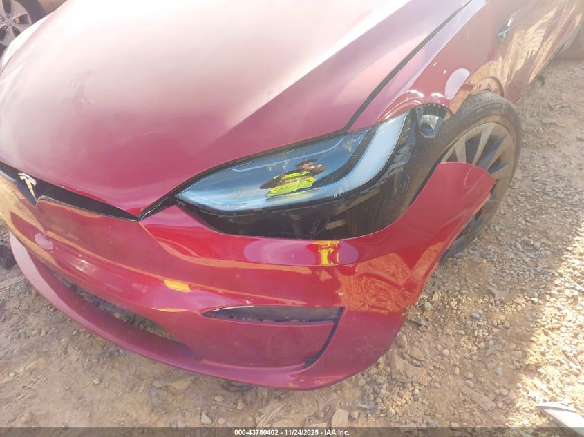 2024 Tesla Model X Long Range VIN: 7SAXCDE54RF440628 Lot: 43780402