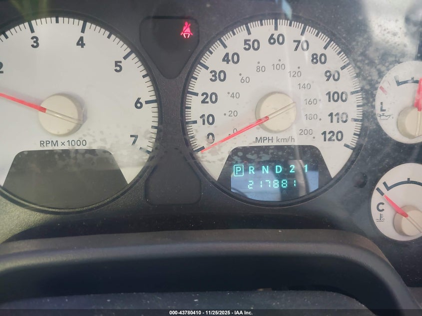 2007 Dodge Ram 1500 Slt VIN: 1D7HA18277S132611 Lot: 43780410