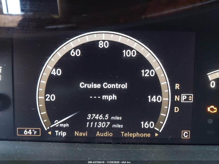 2009 Mercedes-Benz S 550 4Matic VIN: WDDNG86X09A267107 Lot: 43780416