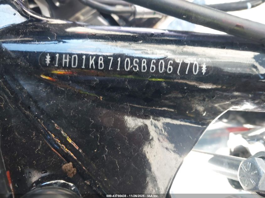 2025 Harley-Davidson Flhx VIN: 1HD1KB710SB606770 Lot: 43780438