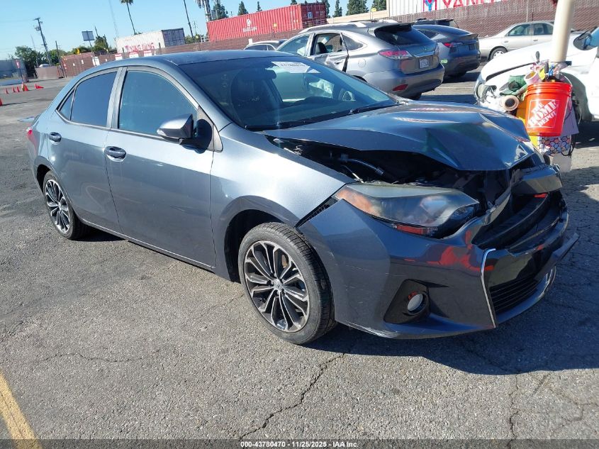 TOYOTA COROLLA S PLUS