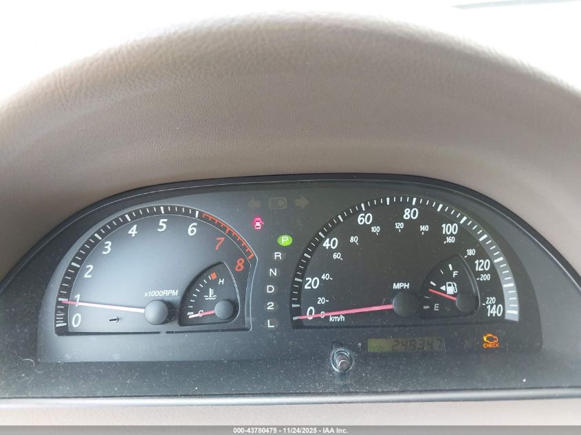 2002 Toyota Camry Xle VIN: 4T1BE32K02U616122 Lot: 43780479