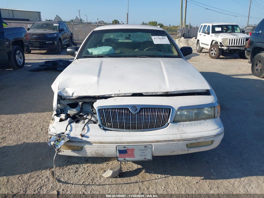 1997 Mercury Grand Marquis Gs VIN: 2MELM74W0VX627572 Lot: 43780487