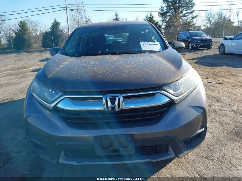 2018 Honda Cr-V Lx VIN: 2HKRW5H36JH411117 Lot: 43780490