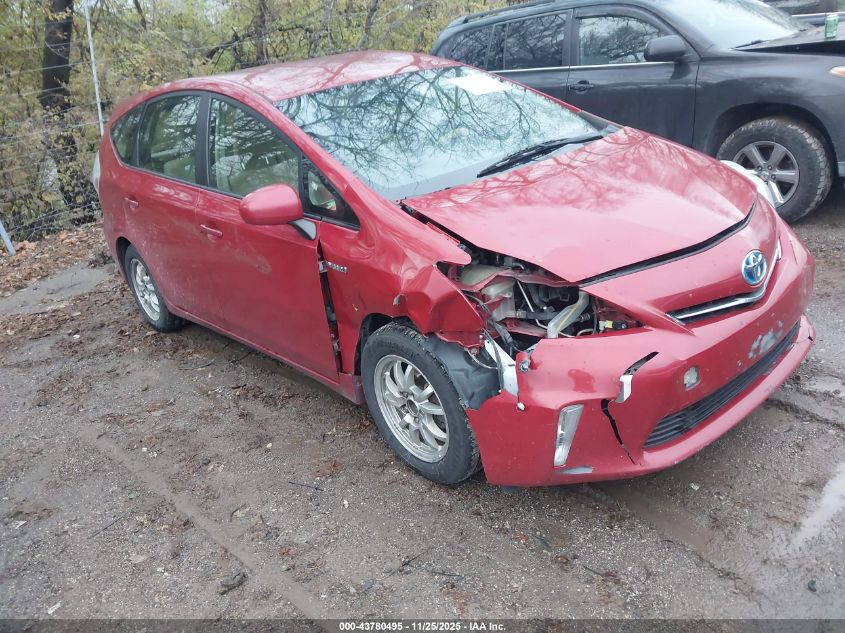 TOYOTA PRIUS V THREE