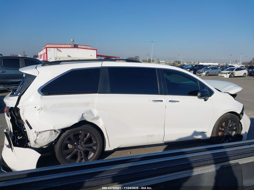 2021 Toyota Sienna Xse VIN: 5TDDRKEC8MS016097 Lot: 43780501