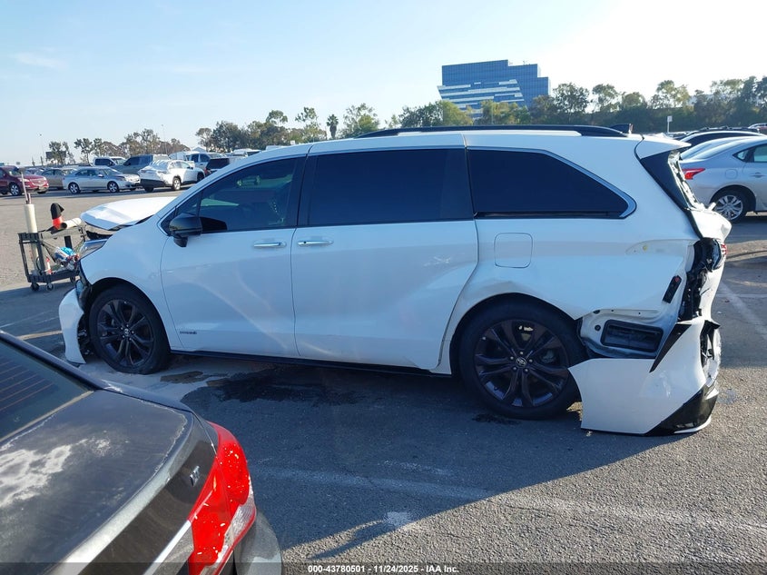 2021 Toyota Sienna Xse VIN: 5TDDRKEC8MS016097 Lot: 43780501