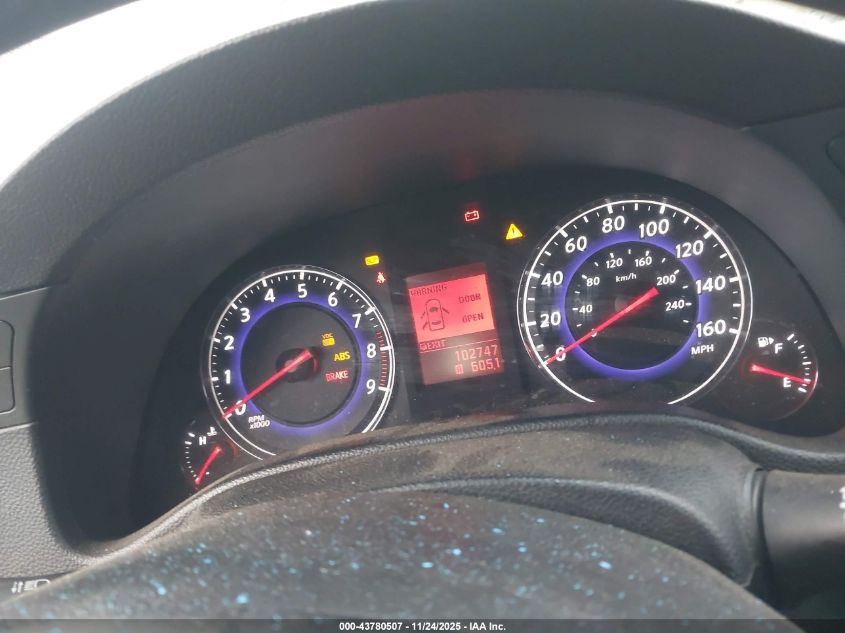 2008 Infiniti G35 Journey VIN: JNKBV61E48M202009 Lot: 43780507