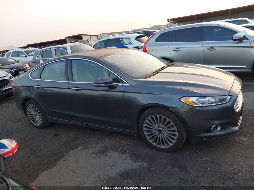 2016 Ford Fusion Titanium VIN: 3FA6P0K9XGR117621 Lot: 43780558