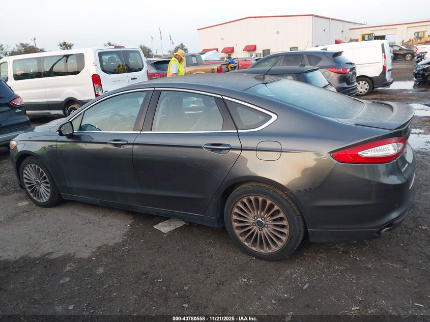 2016 Ford Fusion Titanium VIN: 3FA6P0K9XGR117621 Lot: 43780558