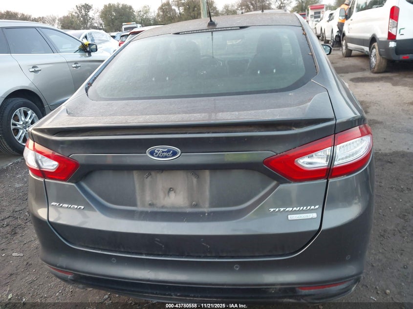 2016 Ford Fusion Titanium VIN: 3FA6P0K9XGR117621 Lot: 43780558