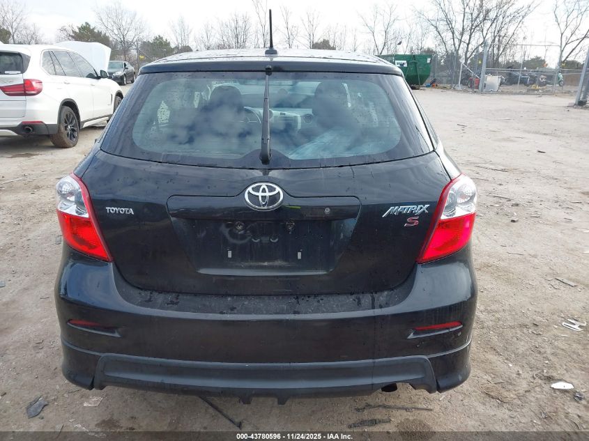 2009 Toyota Matrix S VIN: 2T1KE40E59C019918 Lot: 43780596