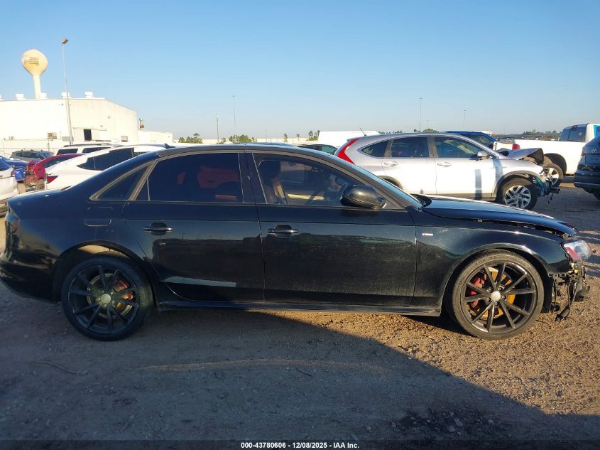 2016 Audi A4 2.0T Premium VIN: WAUAFAFL7GN015289 Lot: 43780606