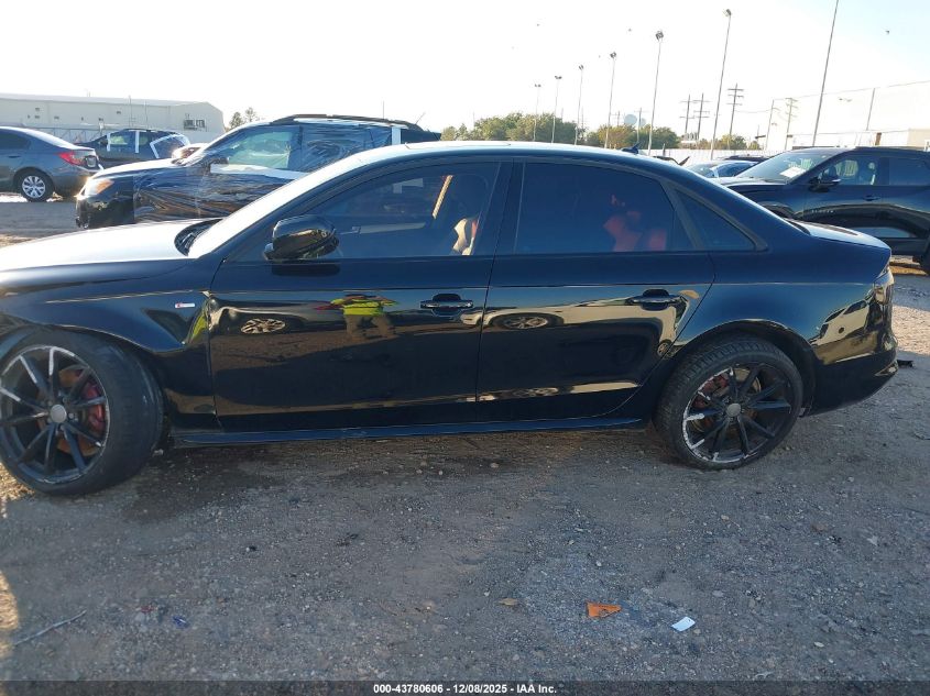 2016 Audi A4 2.0T Premium VIN: WAUAFAFL7GN015289 Lot: 43780606