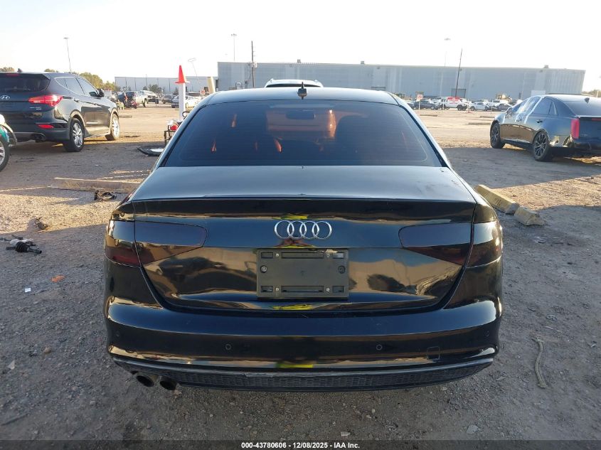 2016 Audi A4 2.0T Premium VIN: WAUAFAFL7GN015289 Lot: 43780606