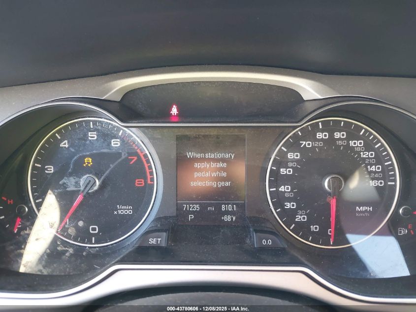 2016 Audi A4 2.0T Premium VIN: WAUAFAFL7GN015289 Lot: 43780606