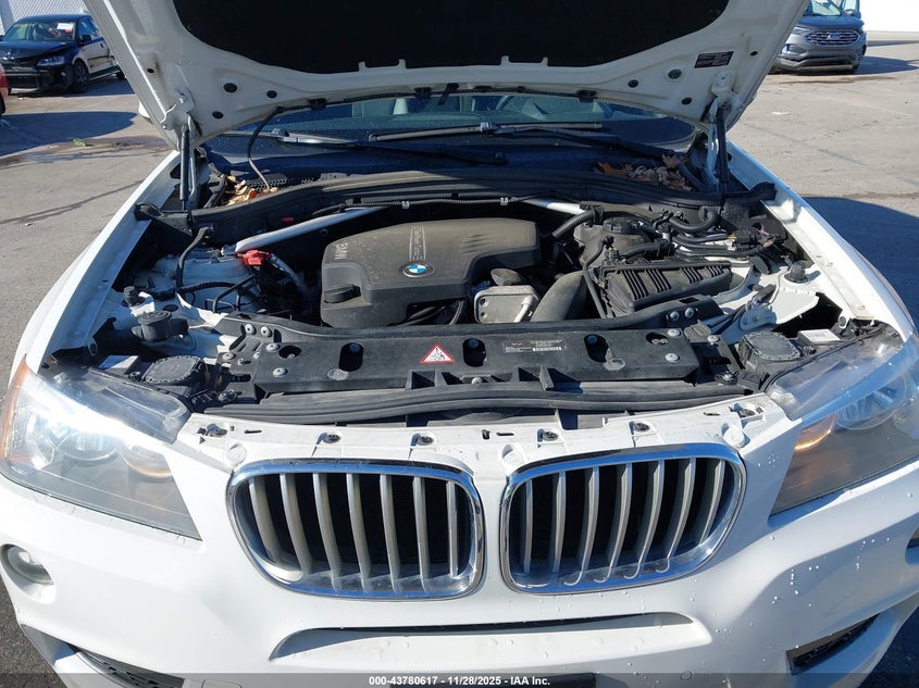2014 BMW X3 xDrive28I VIN: 5UXWX9C5XE0D18881 Lot: 43780617