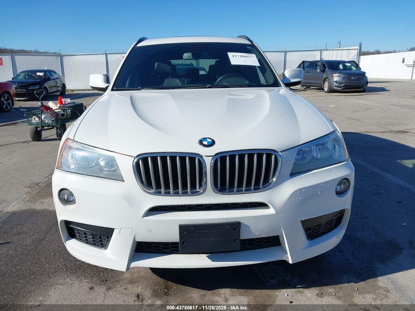2014 BMW X3 xDrive28I VIN: 5UXWX9C5XE0D18881 Lot: 43780617